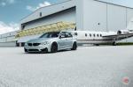 BMW M3 Sedan on Vossen Wheels (S17-01) 2018 года